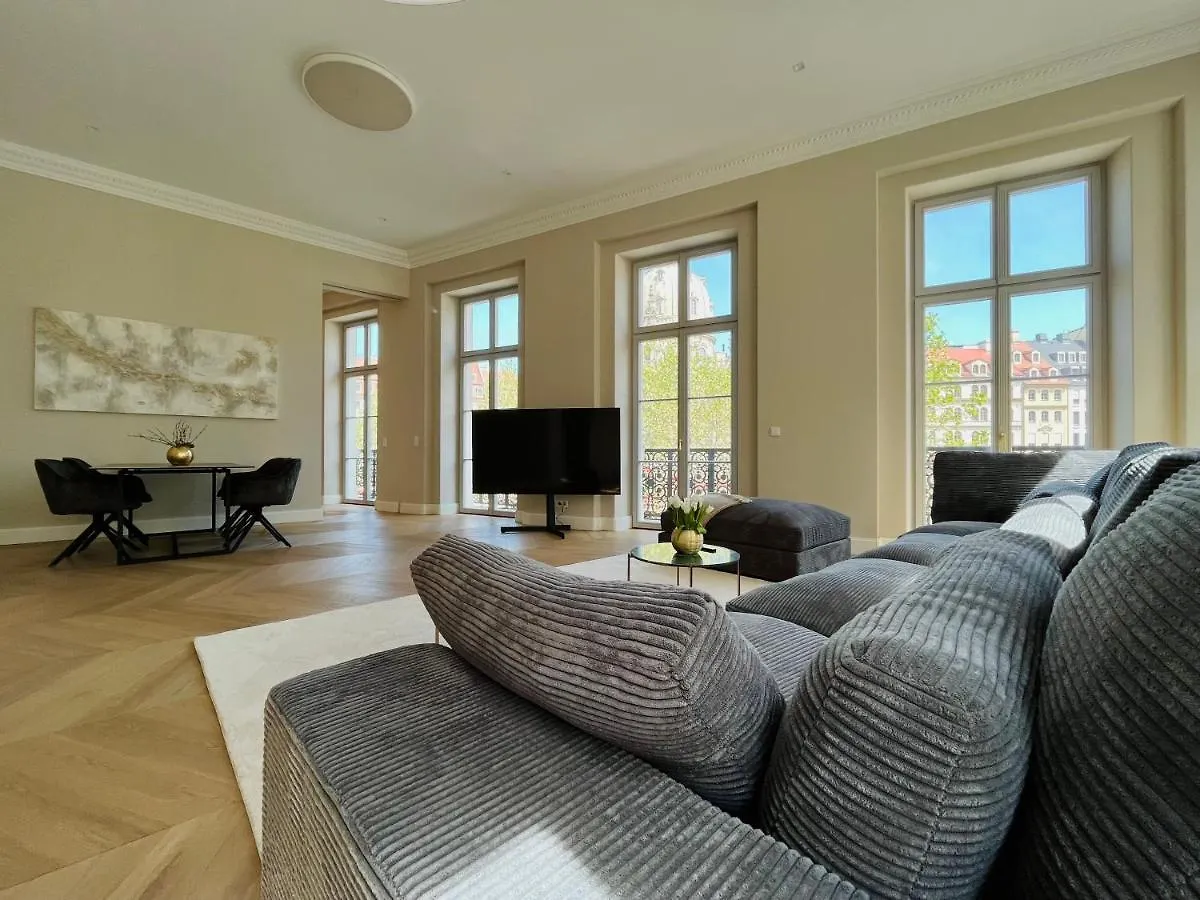 דרזדן Luxury Home / 3-Raum-Suite An Der Frauenkirche / 2 גרמניה